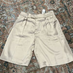 NWT Banana Republic satin Bermuda shorts trousers